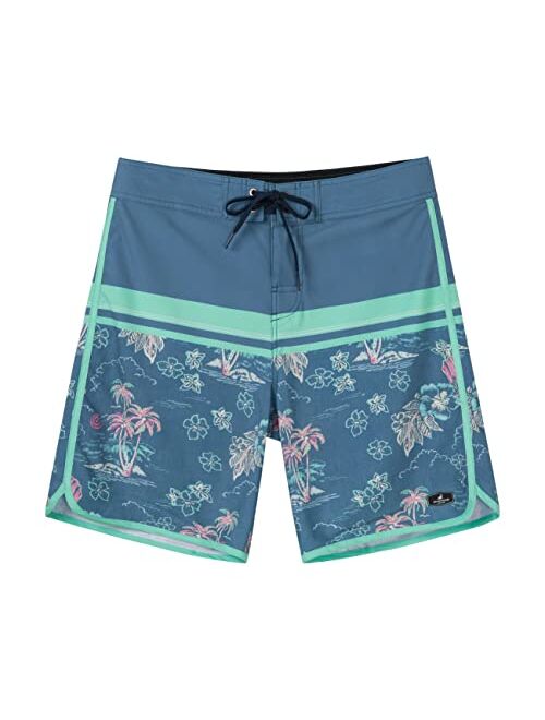 SURF CUZ Men's Board Short Beach Short 4-Way Stretch Swim Short