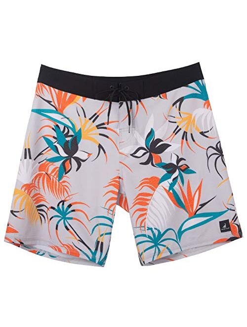 SURF CUZ Men's Board Short Beach Short 4-Way Stretch Swim Short