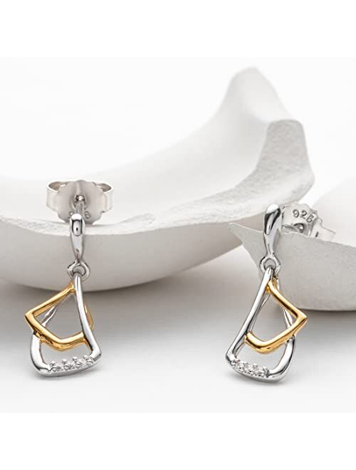 Peora 925 Sterling Silver Waterfall Petals Drop Earrings for Women, Hypoallergenic Fine Jewelry