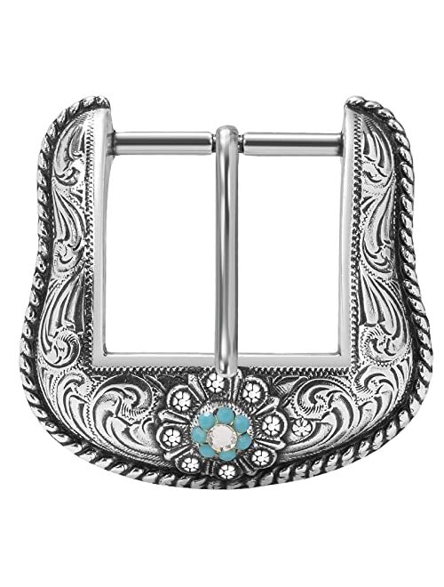 Generic Antique Pattern Metal Belt Buckle for Women