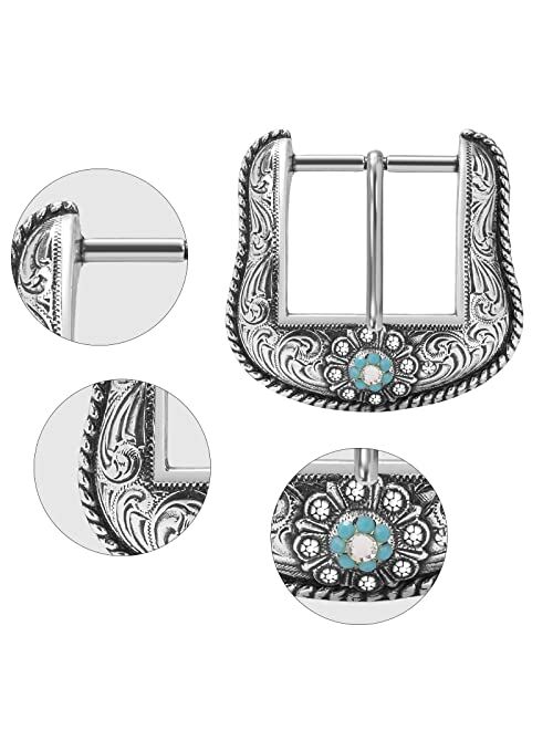 Generic Antique Pattern Metal Belt Buckle for Women