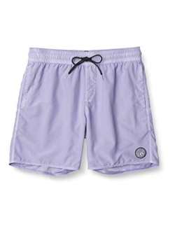 Men's Standard 17-inch Elastic Waist Surf Swim Trunks