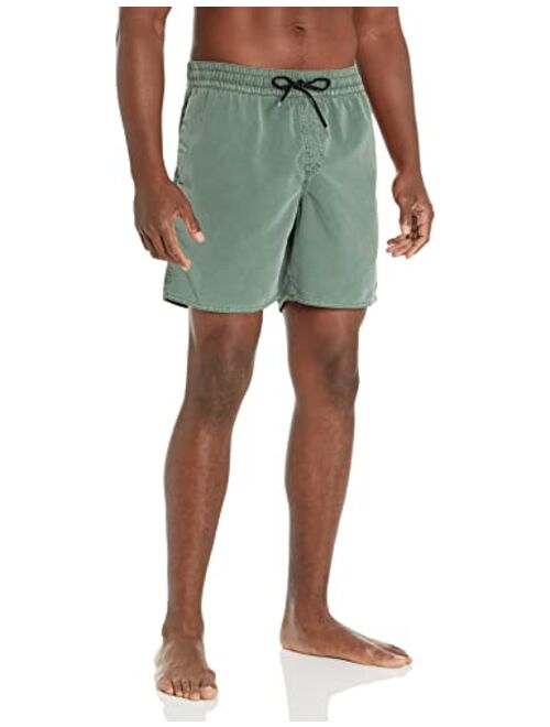 Volcom Men's Standard 17-inch Elastic Waist Surf Swim Trunks