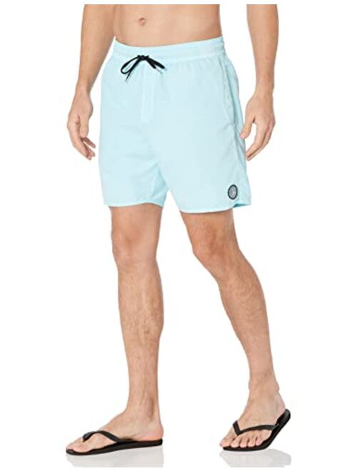 Volcom Men's Standard 17-inch Elastic Waist Surf Swim Trunks