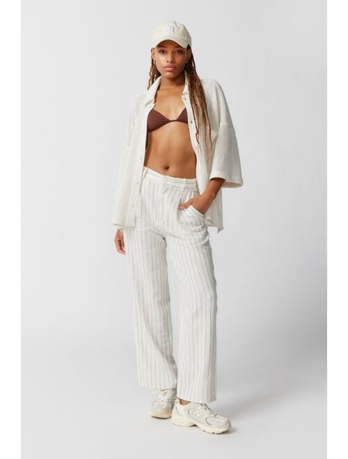 Urban Outfitters UO Helena Linen Trouser Pant