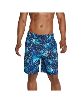 Men's Swim Trunk Knee Length Boardshort Bondi Printed