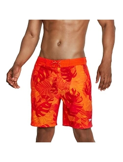 Men's Swim Trunk Knee Length Boardshort Bondi Printed