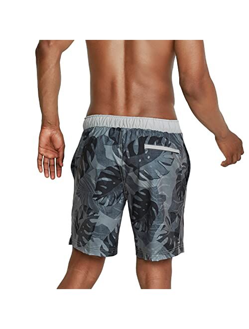 Speedo Men's Swim Trunk Knee Length Boardshort Bondi Printed