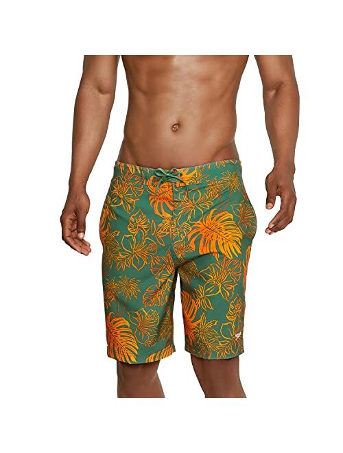 Speedo Men's Swim Trunk Knee Length Boardshort Bondi Printed