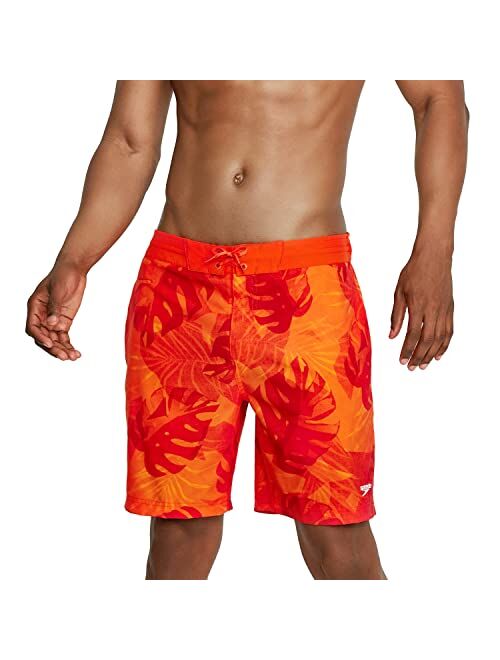 Speedo Men's Swim Trunk Knee Length Boardshort Bondi Printed