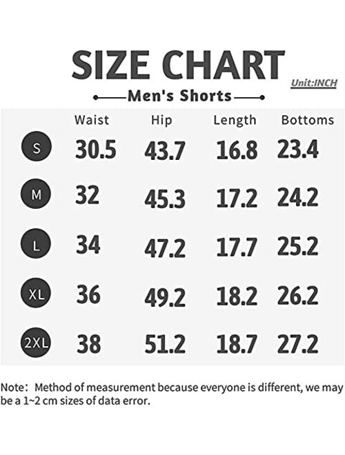 SNOW DREAMS Mens Swim Trunks 5 inch Qucik Dry Board Shorts Bathing Suit for Men Boardshorts Lightweight