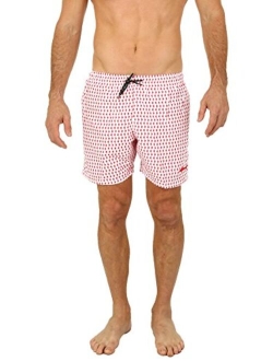 UZZI Men's Bimini Swim Trunks