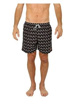 UZZI Men's Bimini Swim Trunks