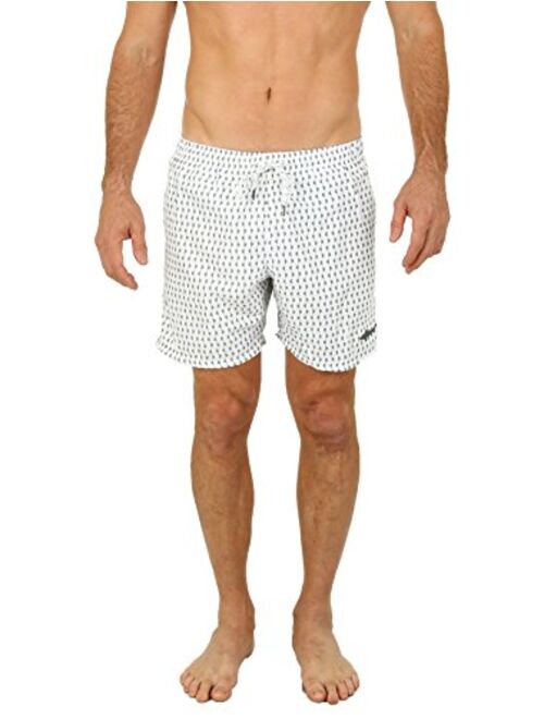 UZZI Men's Bimini Swim Trunks