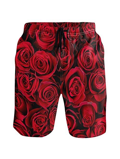 visesunny Men's Novelty Beach Shorts Quick Dry Swimwear Holiday Party Sports Running Swim Board Shorts Bathing Suits