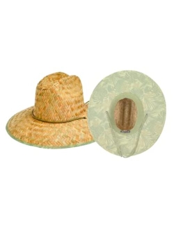 Men's Straw Lifeguard Hat