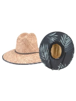 Men's Straw Lifeguard Hat