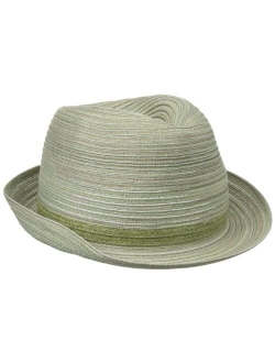 Womens Mixed Braid Sun Hat, Fedora Sun Hat