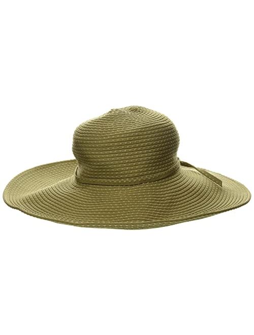 San Diego Hat Company San Diego Hat Co. San Diego Women's Ribbon Braid Hat With 5 Inch Brim