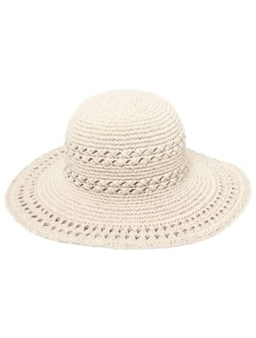 San Diego Hat Co. San Diego Hat Company Women's Cotton Crochet Hat