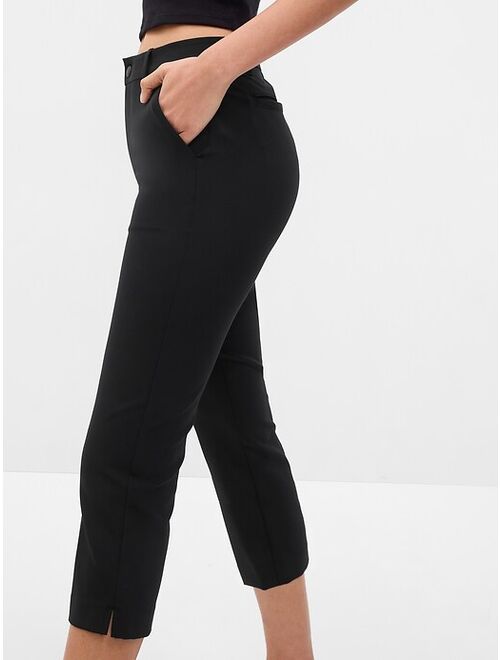 Gap High Rise BiStretch Cropped Pants