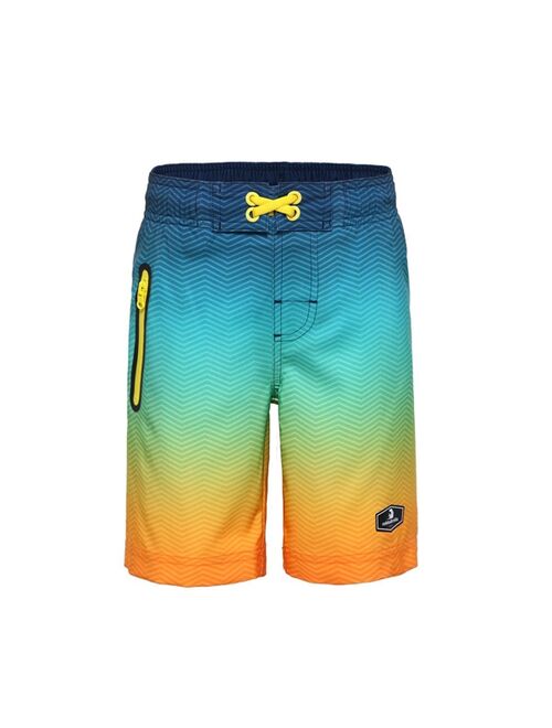 Rokka&Rolla Little and Big Boys' 4-Way Stretch Quick Dry Board Shorts Swim Trunks with Mesh Lining UPF50+