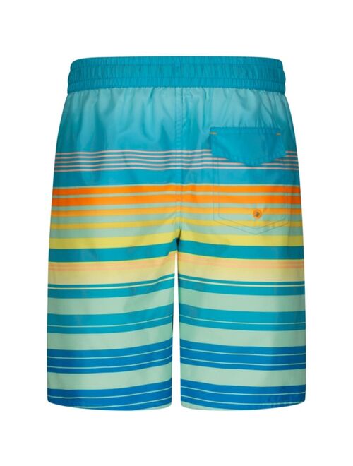 Laguna Big Boys Groovy Summer Stripe Swim Trunks