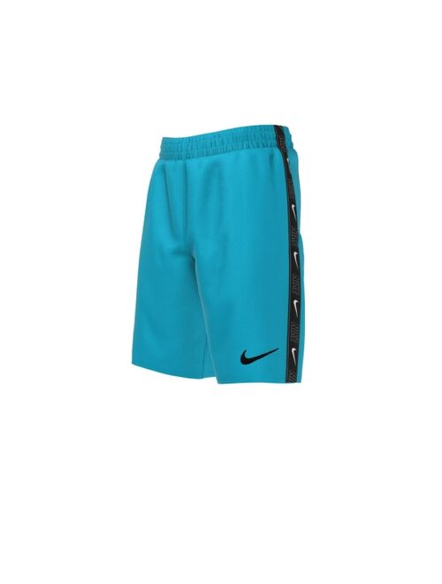 Nike Big Boys Logo Tape Lap 7" Volley Swim Shorts