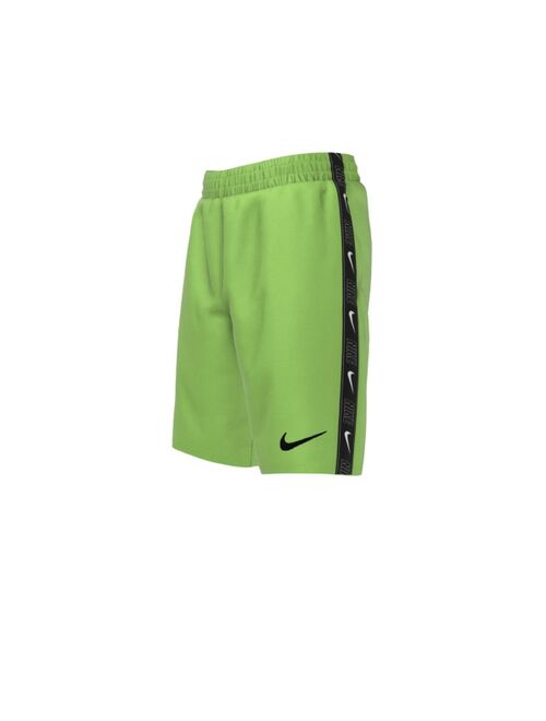 Nike Big Boys Logo Tape Lap 7" Volley Swim Shorts