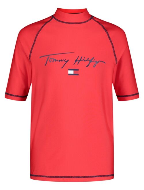 Tommy Hilfiger Big Boys Solid Rashguard