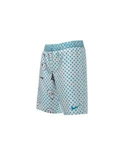 Big Boys Smiles Check Lap 7" Volley Swim Shorts