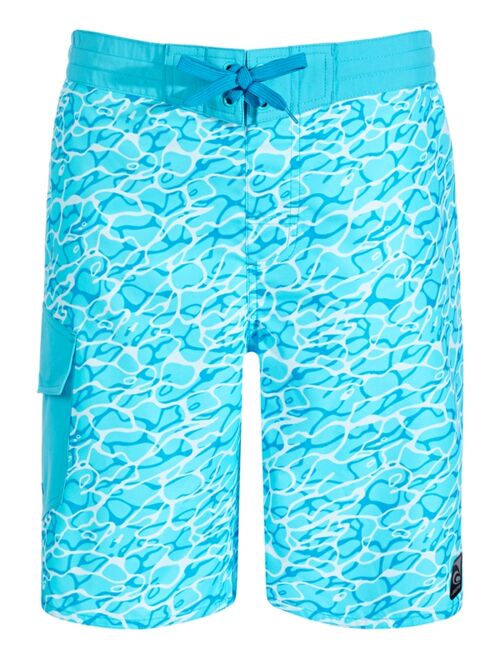 Laguna Big Boys Water-Print Swim Shorts