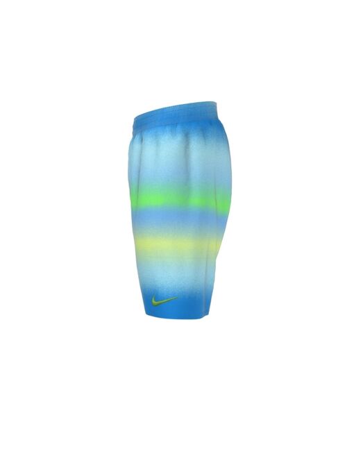 Nike Big Boys Horizon Stripe Breaker Volley Drawstring Shorts