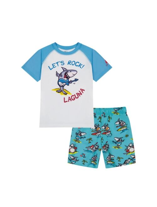 Laguna Little Boys Let's Rock Swim Set, 2 Piece