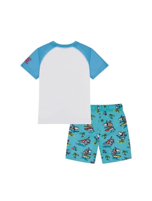 Laguna Little Boys Let's Rock Swim Set, 2 Piece