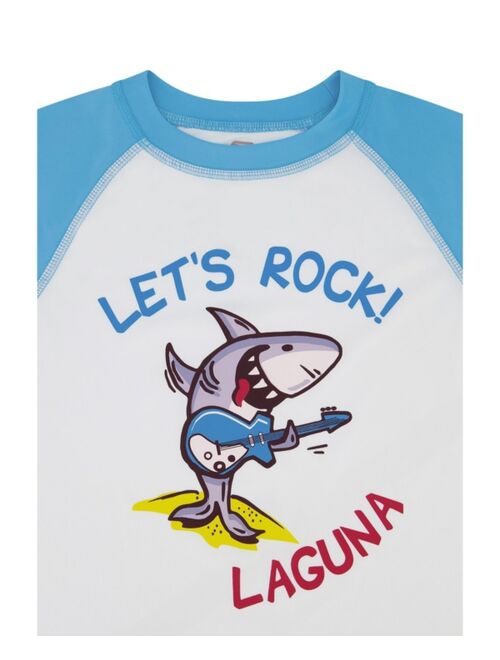 Laguna Little Boys Let's Rock Swim Set, 2 Piece