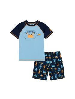 Laguna Little Boys Abby Normal Swim Set, 2 Piece