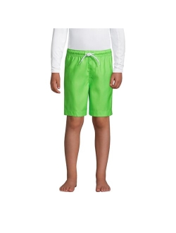 Child Boys Solid Swim Trunks