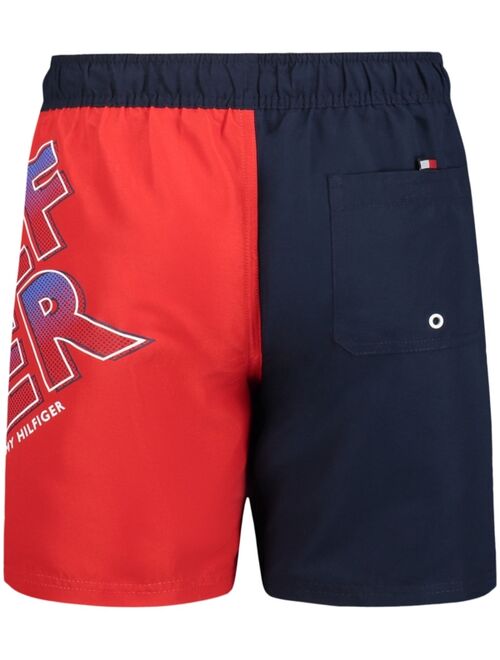 Tommy Hilfiger Big Boys Exploded Drawstring Board Shorts