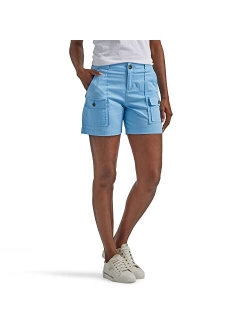 Women's Flex-to-go Mid-Rise Relaxed Fit 6" Cargo Short