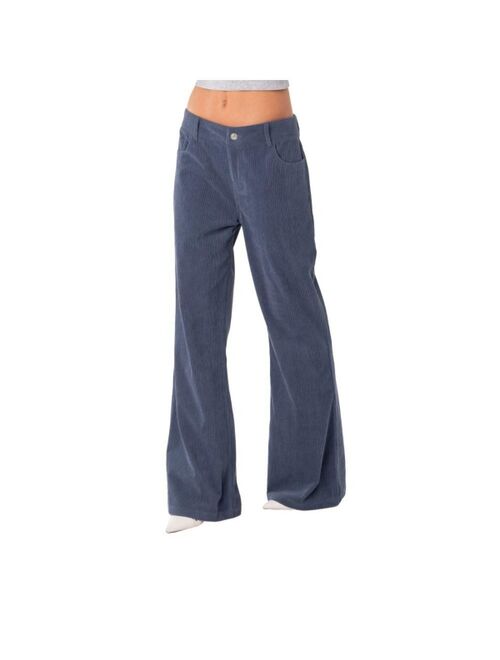 EDIKTED Women's Dawn Corduroy Pants