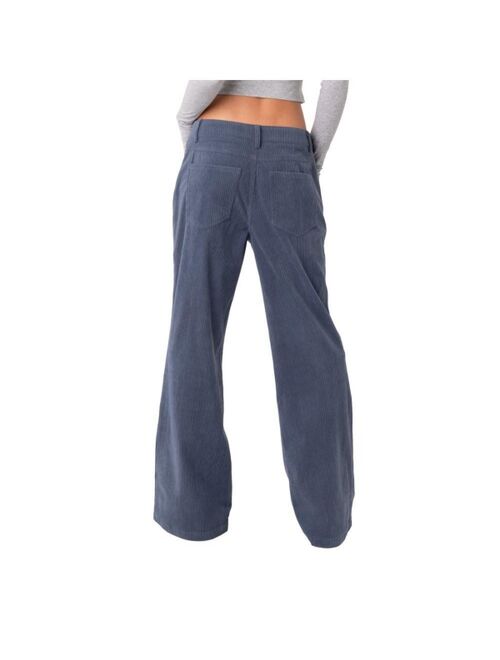 EDIKTED Women's Dawn Corduroy Pants