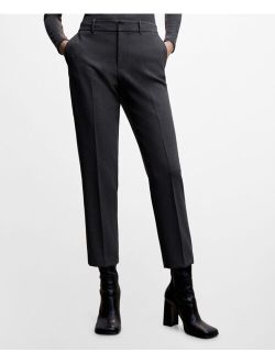 Women's Straight Suit Pants