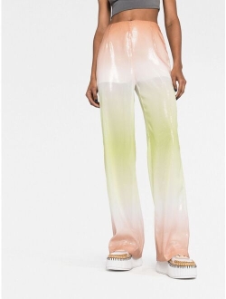 Gcds gradient-effect sequinned trousers