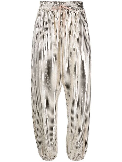 The New Arrivals Ilkyaz Ozel Tamara sequin-embellished trousers