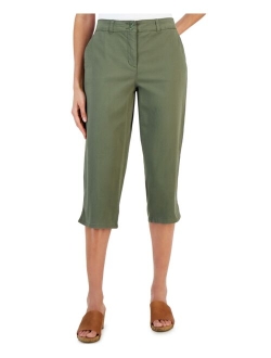 KAREN SCOTT Women's Comfort Waist Capri Pants, Created for Macy's