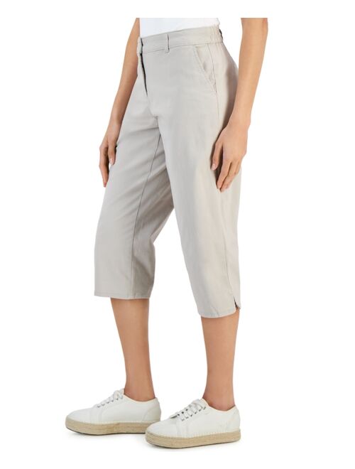 KAREN SCOTT Women's Comfort Waist Capri Pants, Created for Macy's