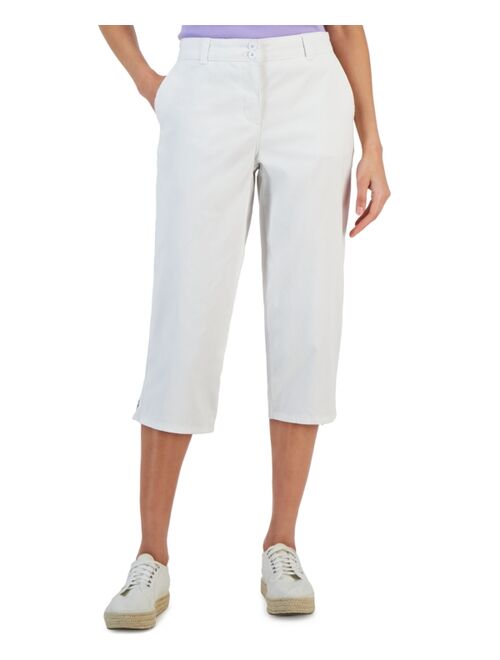 KAREN SCOTT Women's Comfort Waist Capri Pants, Created for Macy's