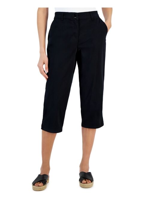 KAREN SCOTT Women's Comfort Waist Capri Pants, Created for Macy's