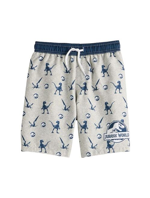 licensed character Boys 4-14 Jurassic World Swim Trunks